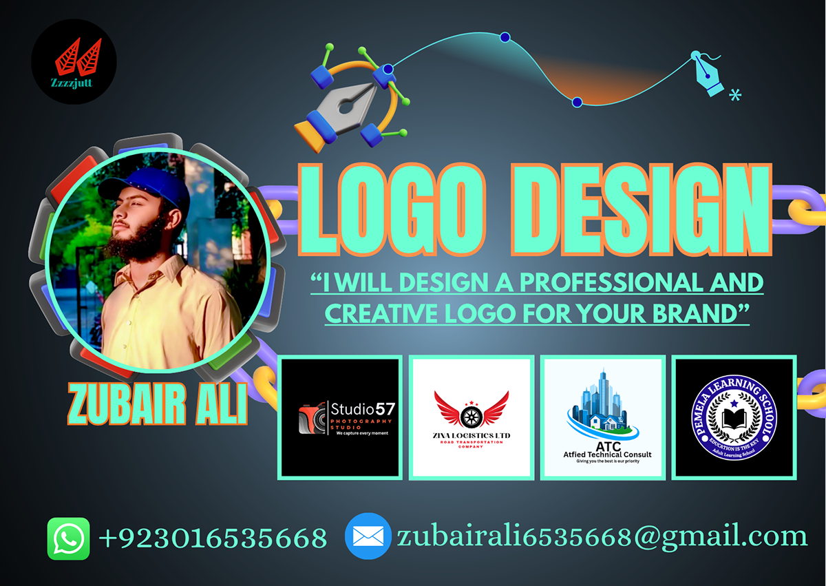 Logo Design by Zzzzjutt Zone
